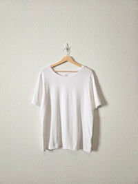 Gap White Crewneck Tee (XXL)