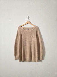 NEW Beachy Cotton Sweater (1X)