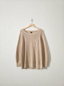NEW Beachy Cotton Sweater (1X)