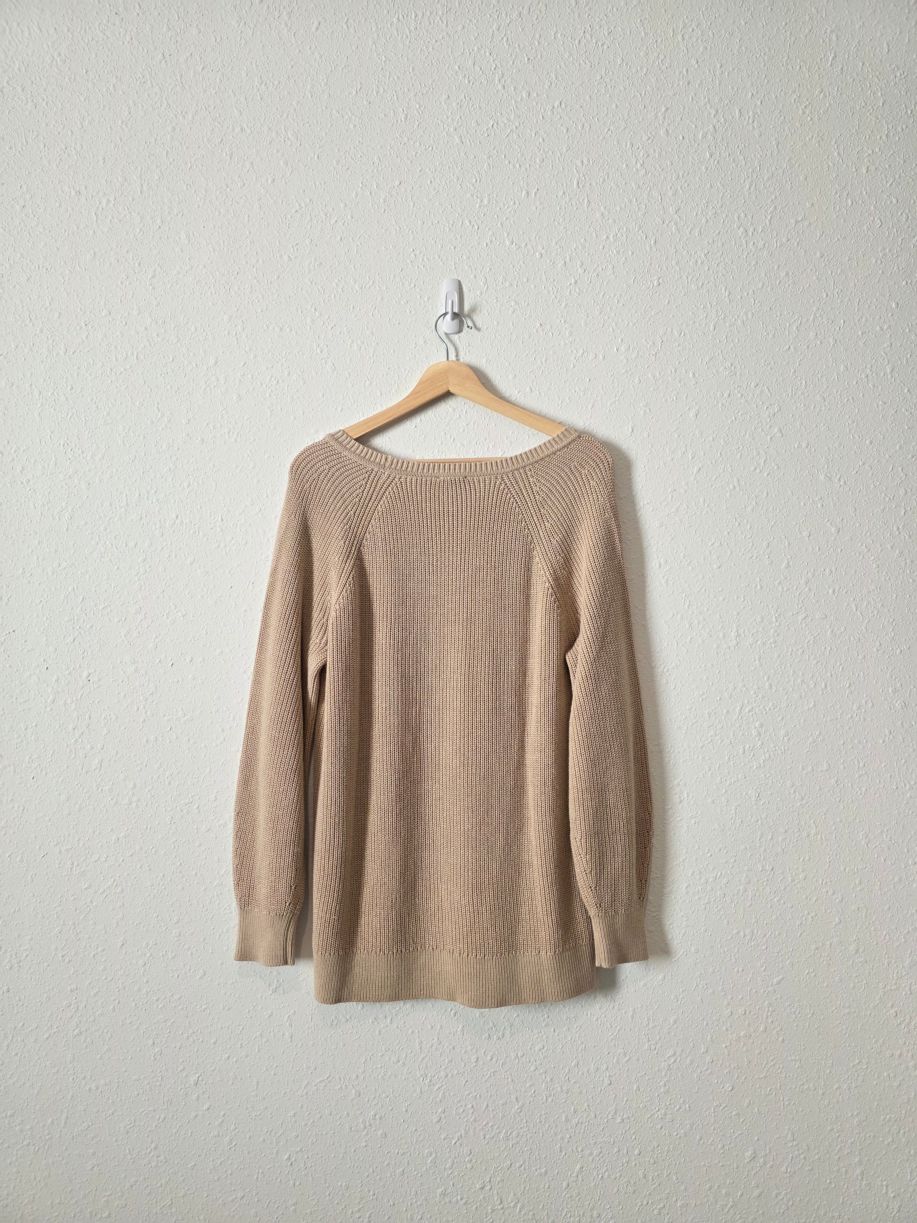 NEW Beachy Cotton Sweater (1X)