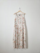 Floral Button Up Midi Dress (M)