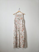 Floral Button Up Midi Dress (M)