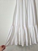 J.Crew White Midi Coverup Dress (S/M)