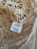 Crochet Tie Front Top (L)