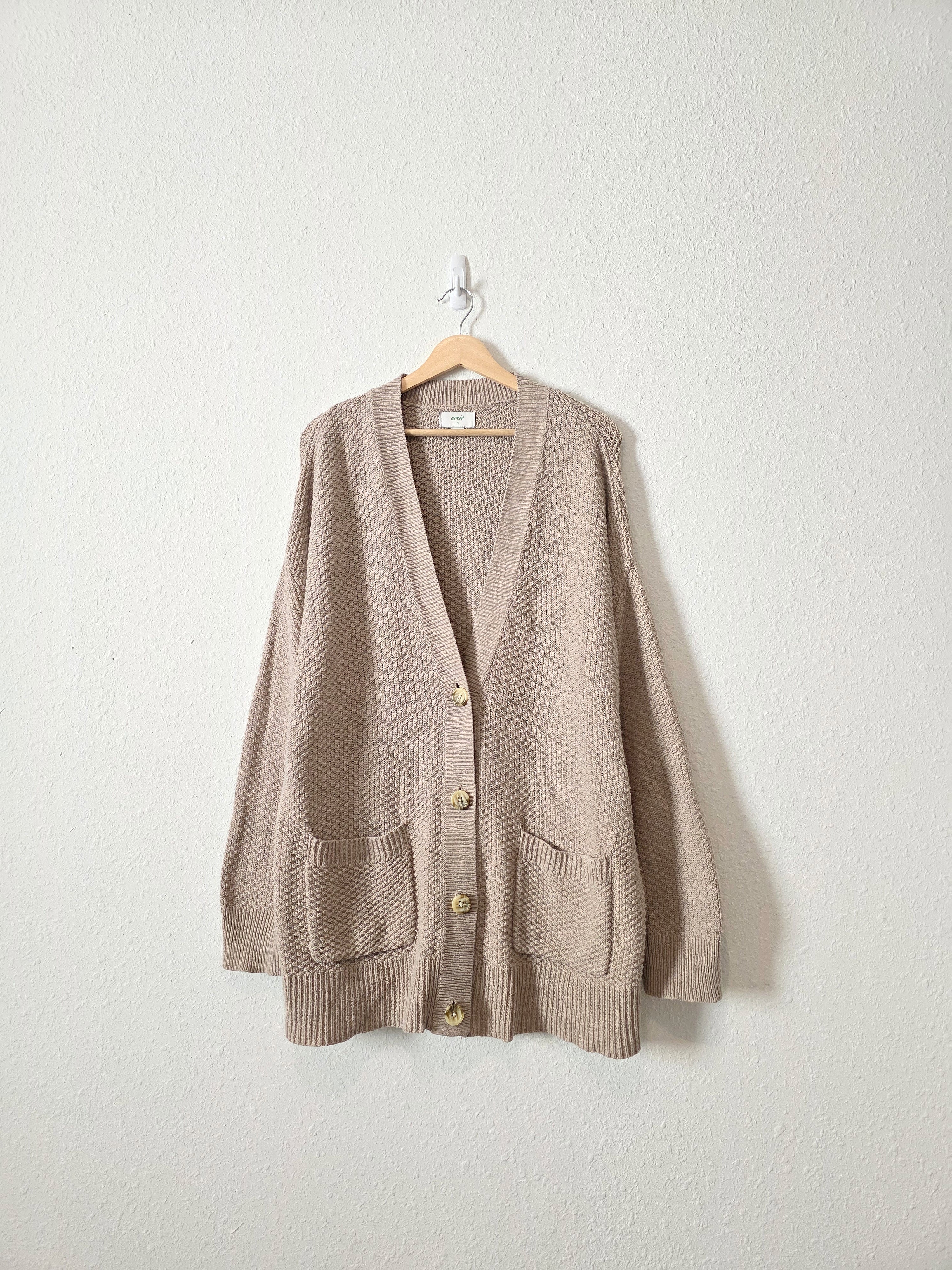 Aerie Textured Cotton Sweater (L)