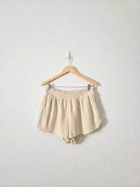 Aerie Beachy Gauze Shorts (L)