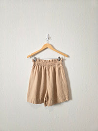 Relaxed Linen Shorts (S)
