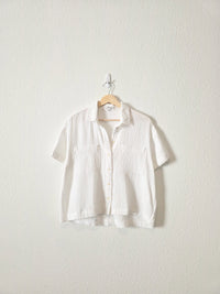 Madewell Cotton Gauze Button Up (S)