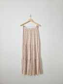 Dainty Floral Maxi Skirt (S)