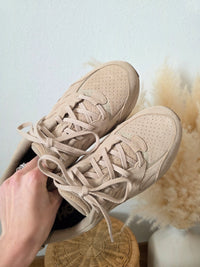 Hoka Clifton Suede Chunky Sneakers (10.5)