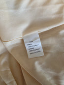 Smocked Puff Sleeve Midi Dress (L)