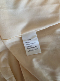 Smocked Puff Sleeve Midi Dress (L)