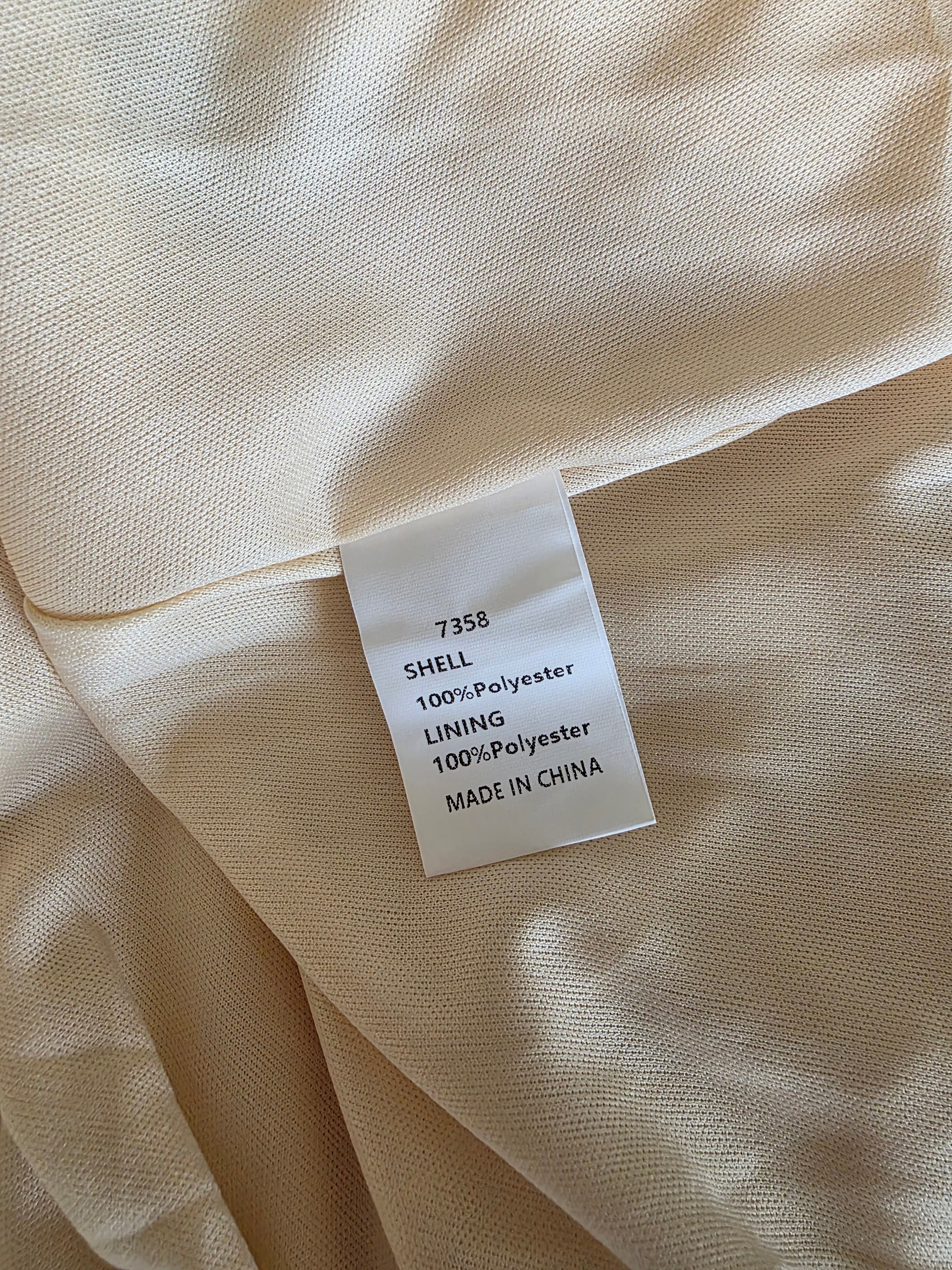 Smocked Puff Sleeve Midi Dress (L)