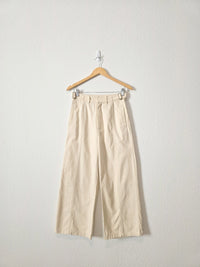 Mod Ref Ecru Straight Pants (S)