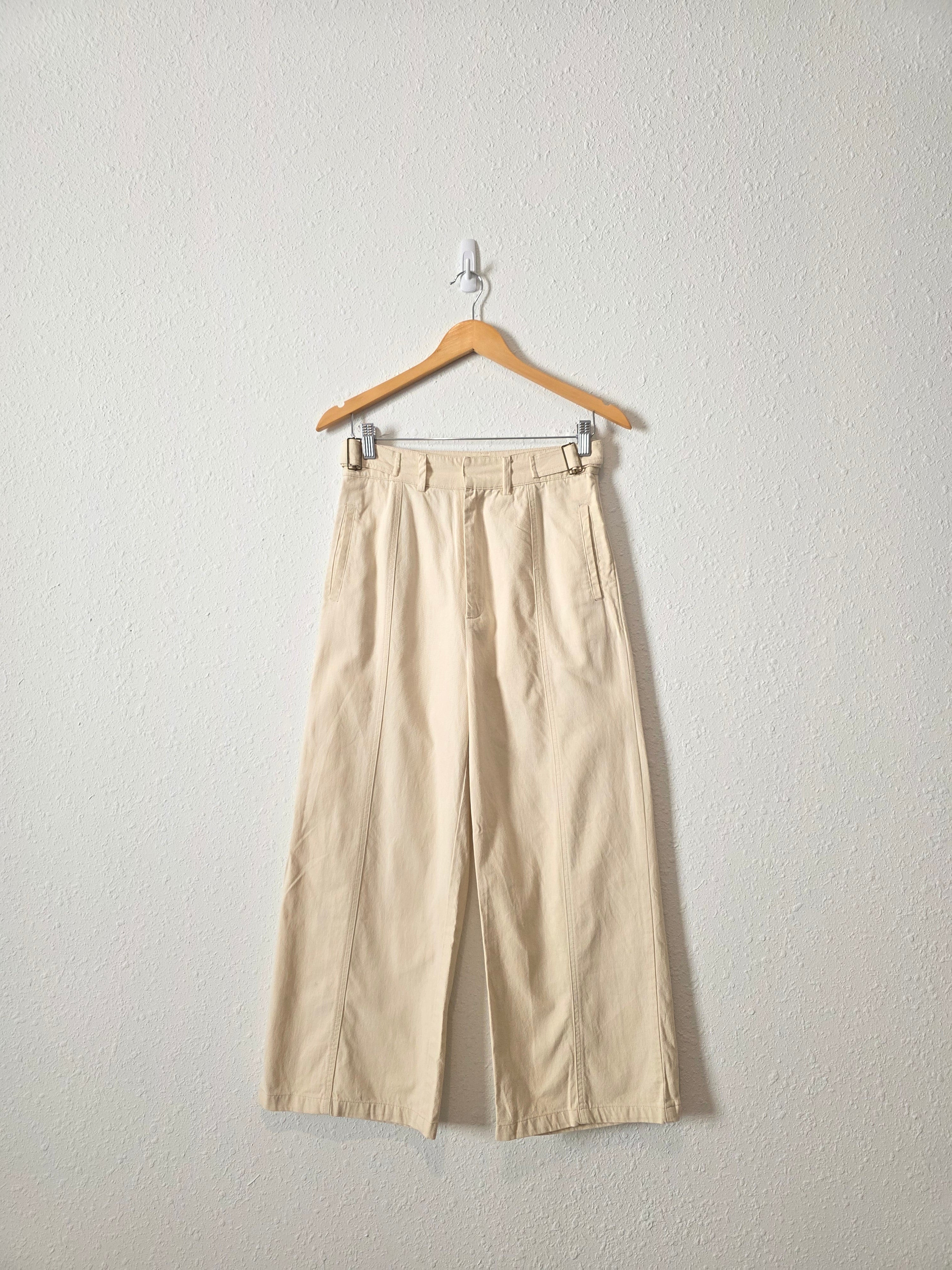 Mod Ref Ecru Straight Pants (S)