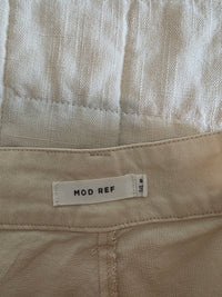 Mod Ref Ecru Straight Pants (S)