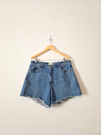 Abercrombie High Rise Dad Shorts (33/16)