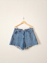 Abercrombie High Rise Dad Shorts (33/16)