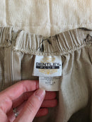 Vintage Neutral Floral Midi Skirt (24)