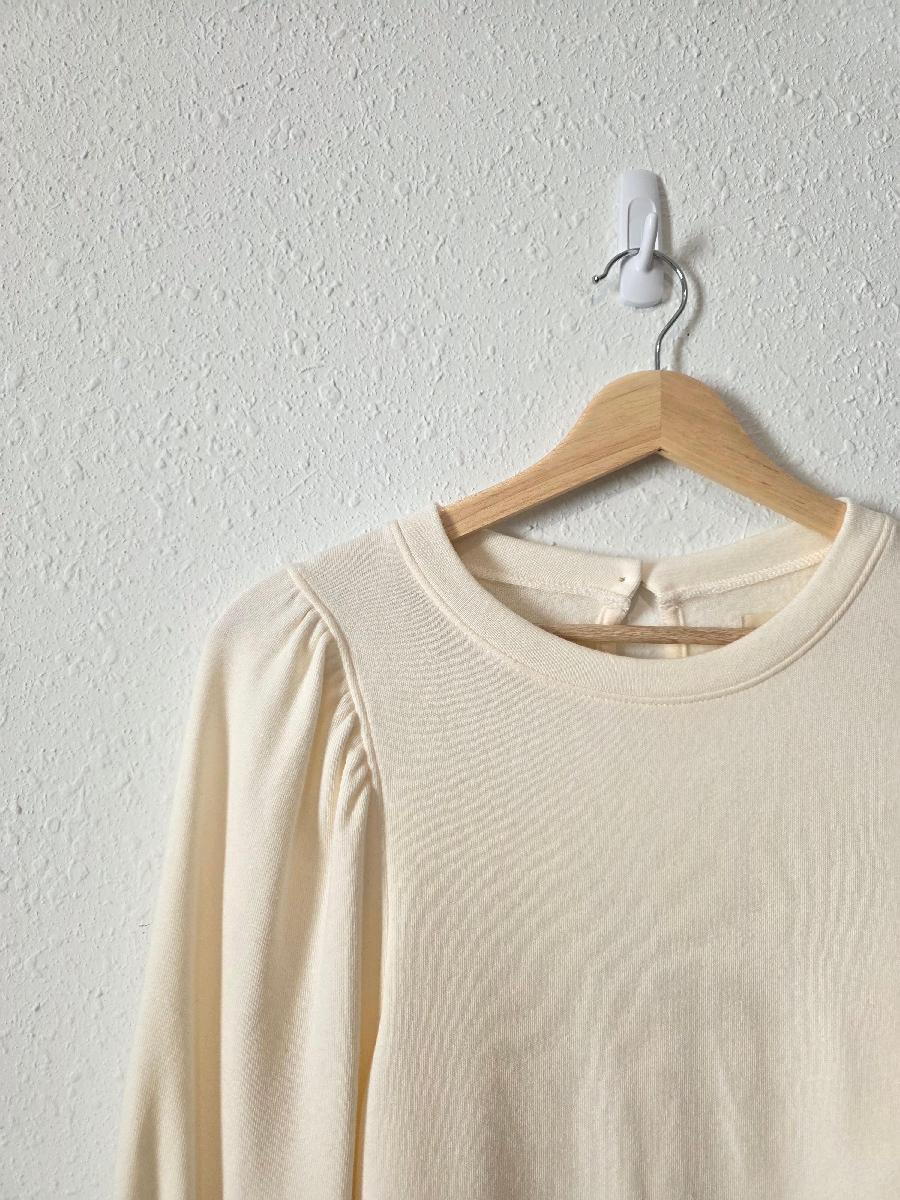 Madewell Puff Sleeve Top (XS)