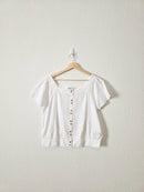 Square Neck Cotton Top (M)
