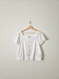 Square Neck Cotton Top (M)