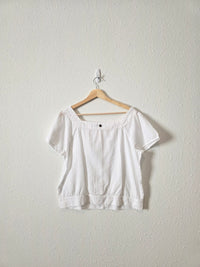 Square Neck Cotton Top (M)