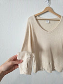 Aerie Long Sleeve Waffle Tee (S)