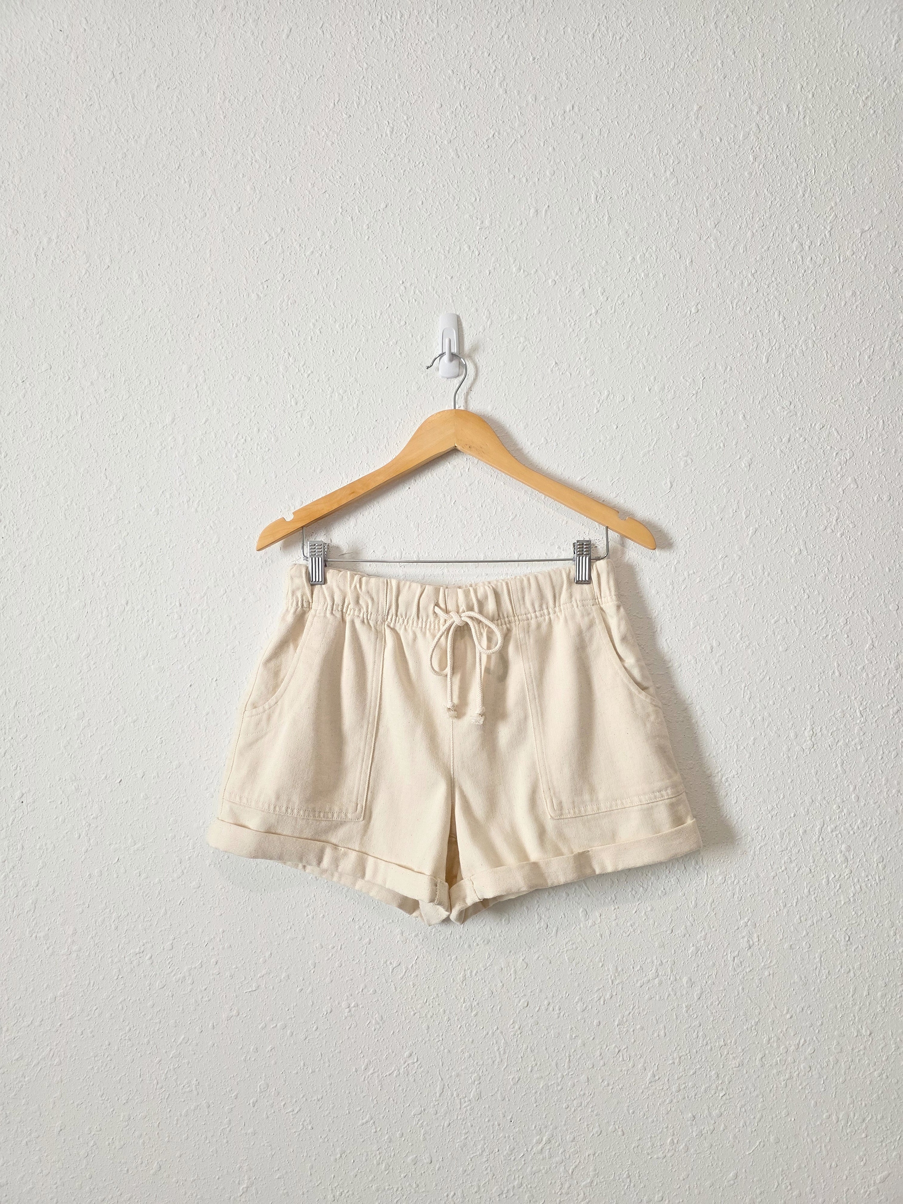 NEW Aerie Cream Shorts (S)