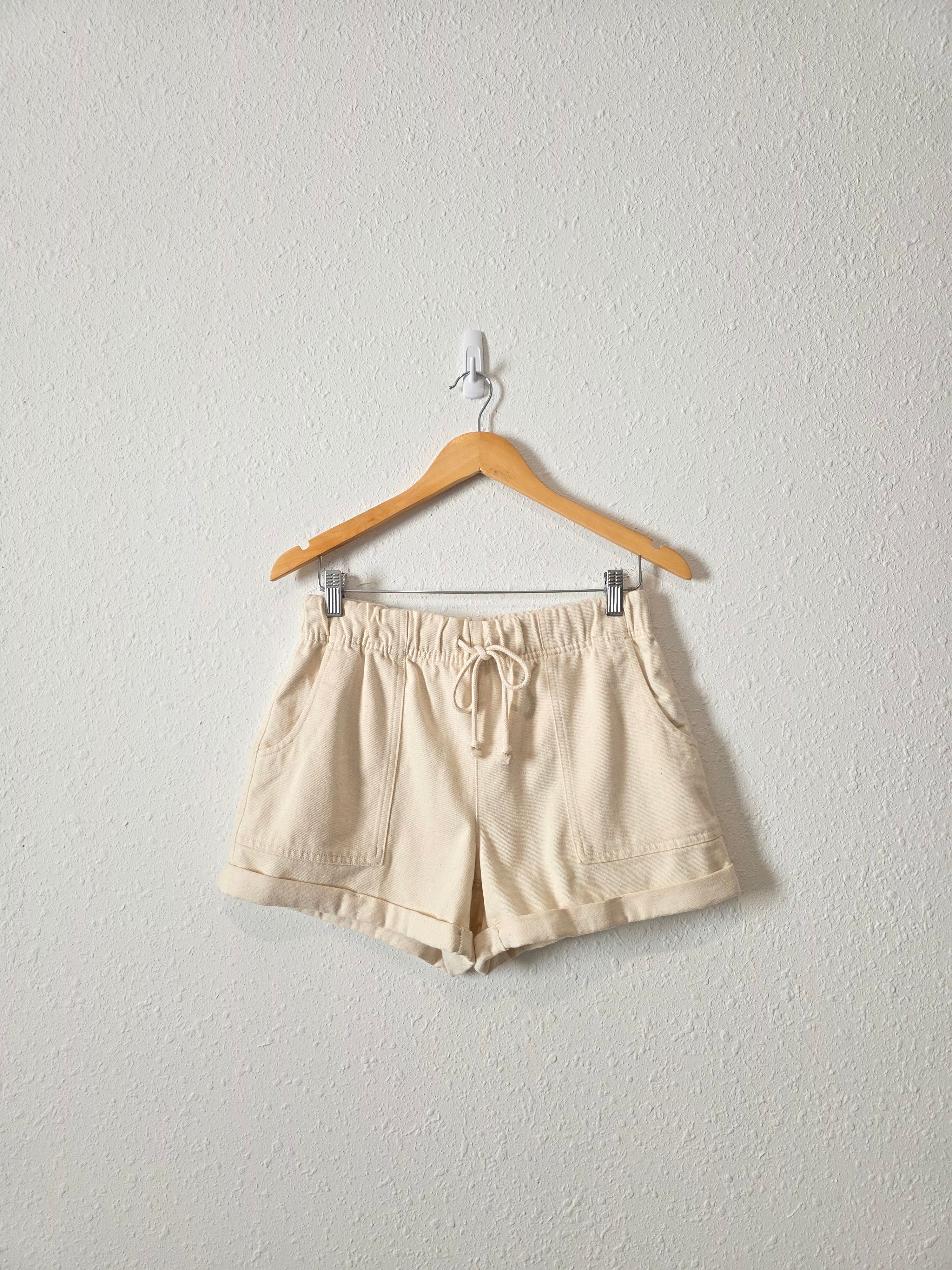 NEW Aerie Cream Shorts (S)