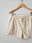 NEW Aerie Cream Shorts (S)