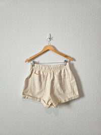 NEW Aerie Cream Shorts (S)