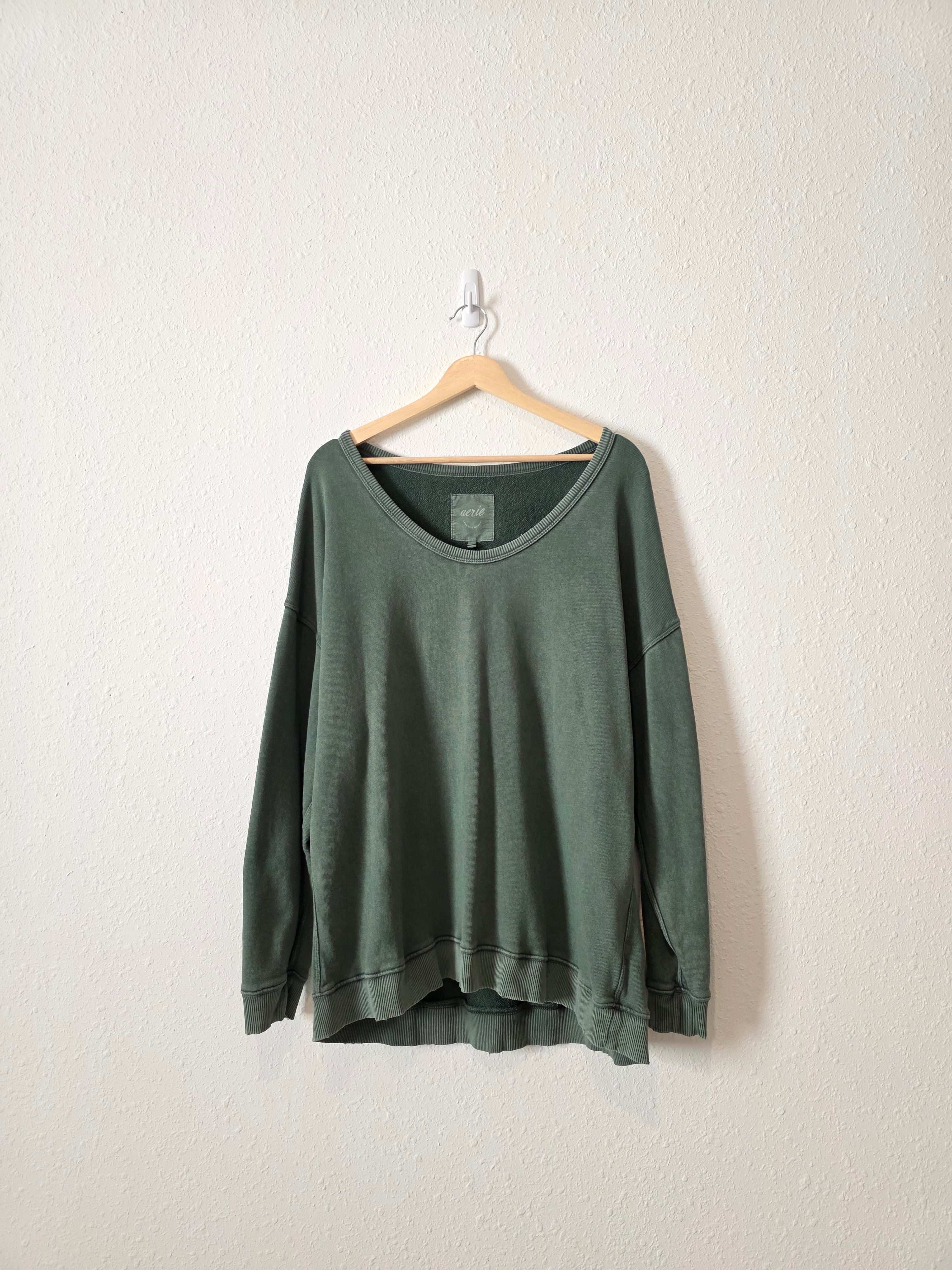 Aerie Oversized Cotton Sweatshirt (M)