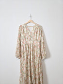 Ivy City Floral Maxi Dress (M)