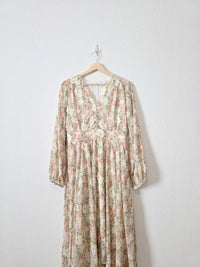 Ivy City Floral Maxi Dress (M)
