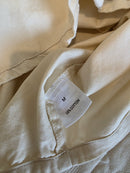 Cream Button Up Boxy Shirt (M)