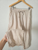 Gap Linen Striped Easy Pants (M)