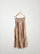 Brown Flowy Wide Leg Pants (L)