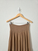 Brown Flowy Wide Leg Pants (L)