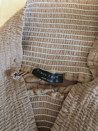 Brown Flowy Wide Leg Pants (L)