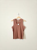 NEW Z Supply Brown Ribbed Tank (M)