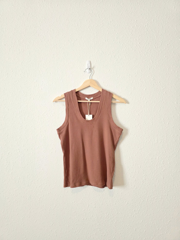 NEW Z Supply Brown Ribbed Tank (M)