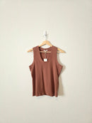 NEW Z Supply Brown Ribbed Tank (M)