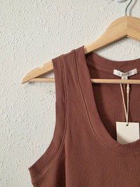 NEW Z Supply Brown Ribbed Tank (M)