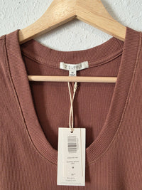 NEW Z Supply Brown Ribbed Tank (M)