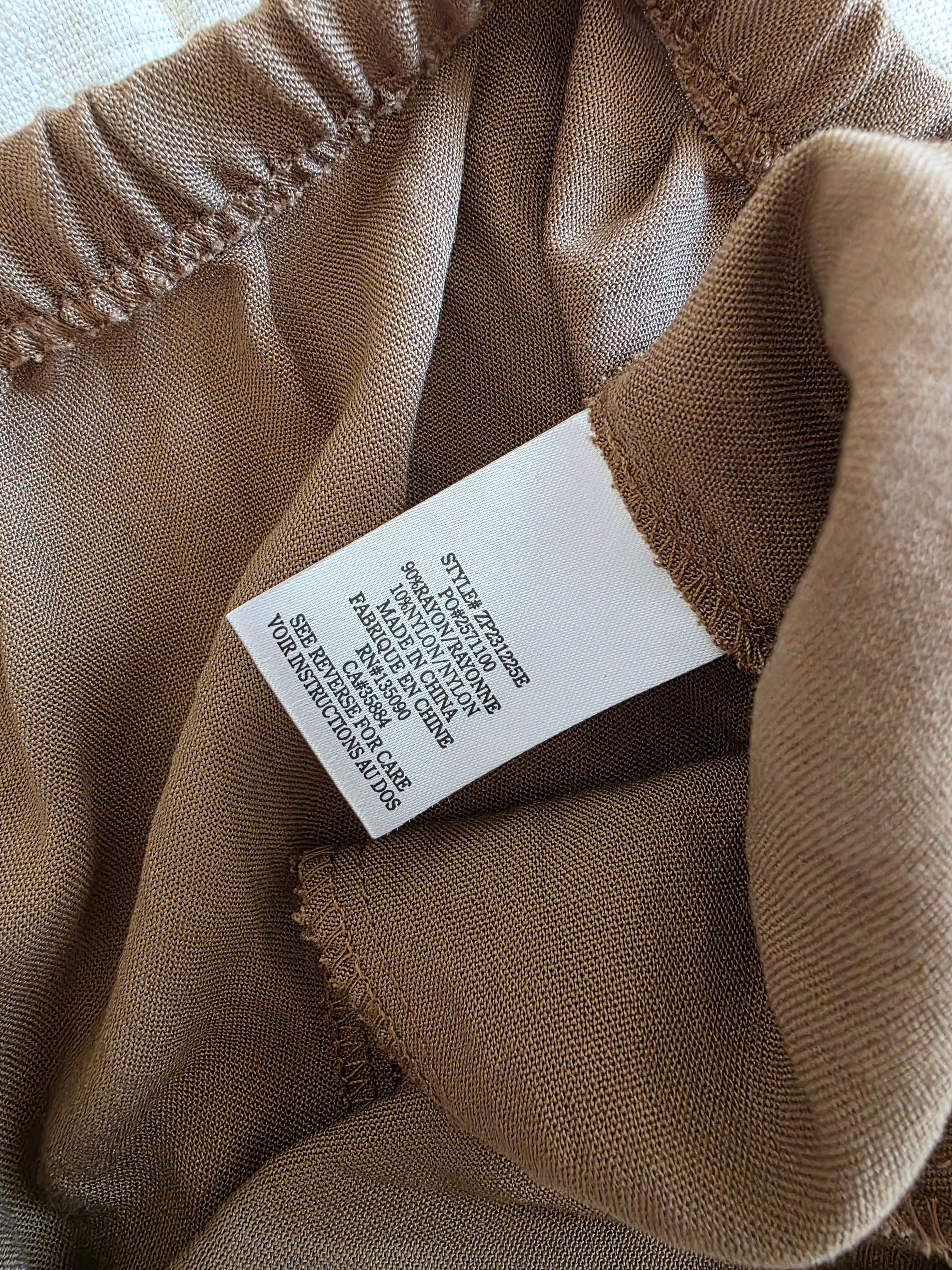 Z Supply Brown Wide Leg Pants (S)