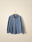 Vintage Denim Button Up (M)