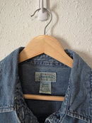 Vintage Denim Button Up (M)