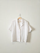 Madewell White Gauze Button Up (M)