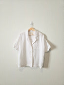 Madewell White Gauze Button Up (M)
